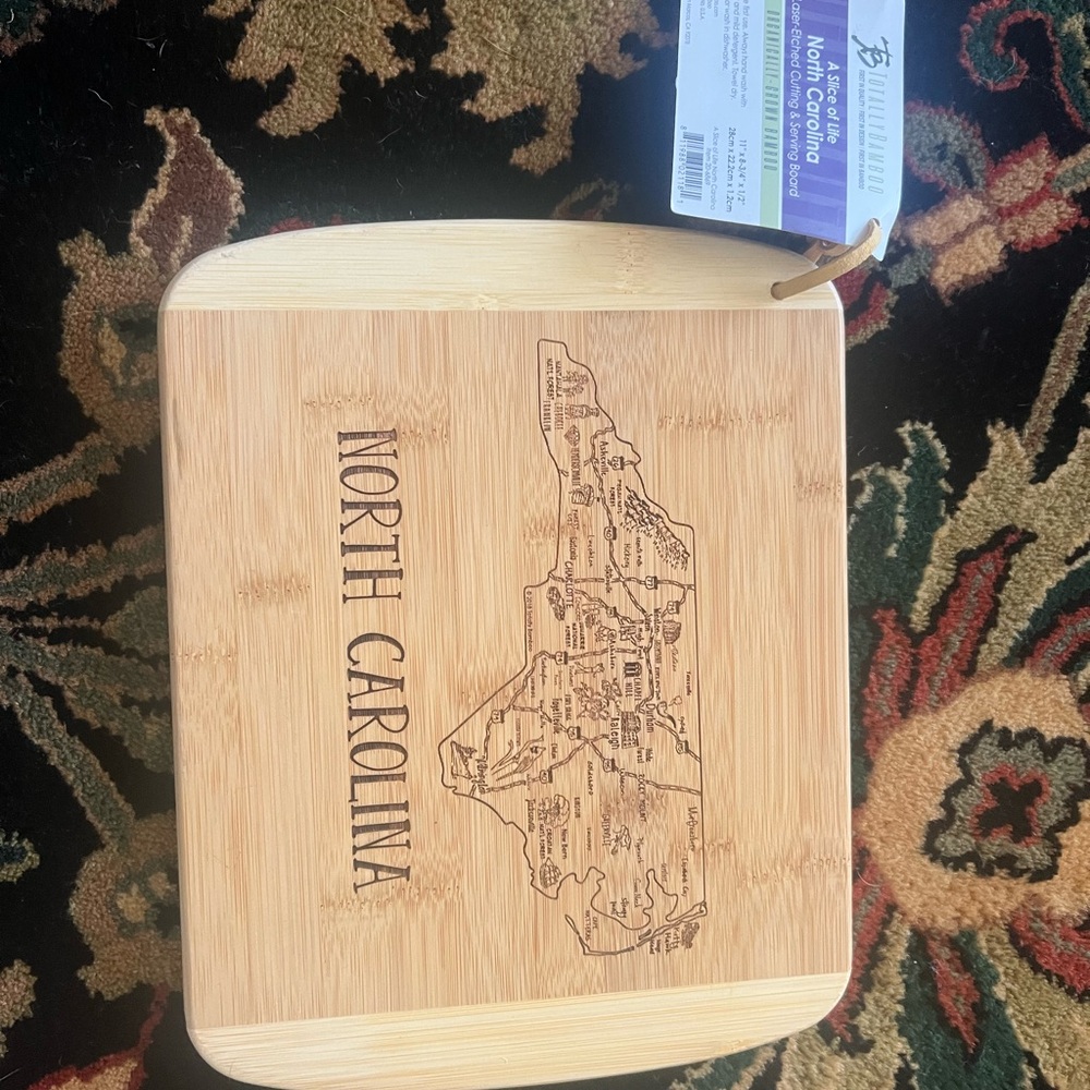 North Carolina Bamboo Cutting Board
